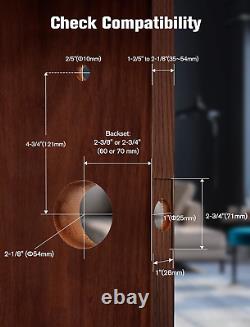 Serrure intelligente, caméra 3 en 1 + sonnette + serrure de porte sans clé à empreinte digitale, application WiFi