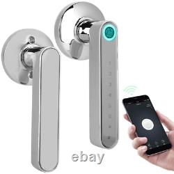 Serrures De Porte Intelligentes, Serrure D'empreintes Digitales Biométriques Intelligentes, Porte Bluetooth Sans Clé