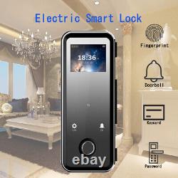 Smart Biometric Door Lock Doorprint Keypad Mot De Passe Home Card Digital Doorbell