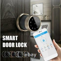 Smart Digital Door Lock Battery Powered App Touch Mot De Passe Keyless Latch S5