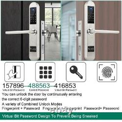 Smart Digital Electronic Door Lock Fingerprint Smart Touch Mot De Passe Keyless Lock