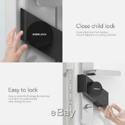 Smart Door Lock Accueil Sans Clé D'empreintes Digitales Mot De Passe Électronique Sans Fil Appcontrol