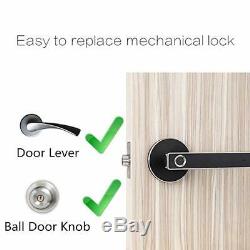 Smart Door Lock Accueil Sans Clé Smart Lock Biométrique D'empreintes Digitales Électronique Lo N4j1