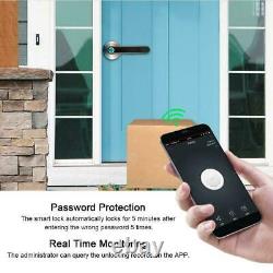 Smart Door Lock App Control Fingerprint Bluetooth Security Lock Keyless Entrée