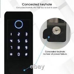 Smart Door Lock D'empreintes Digitales Mot De Passe Bluetooth À Distance Sans Clé Clavier Étanche