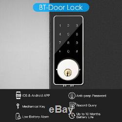 Smart Door Lock Électronique Bluetooth Verrouillage Automatique Du Clavier Les Serrures De Portes D'entrée Sans Clé