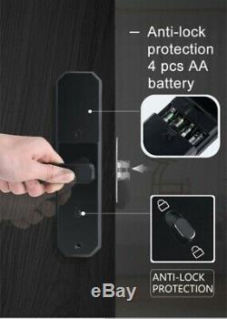 Smart Door Lock Empreintes Digitales Passcode Déverrouillage Sans Clé Accueil Bureau De La Sécurité