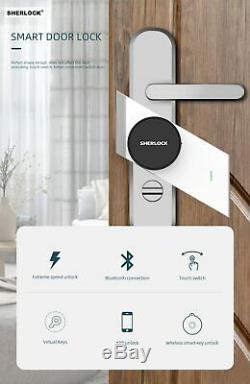 Smart Door Lock Empreintes Digitales Sans Clé Pour La Maison Porte Avant Sans Fil Bluetooth App
