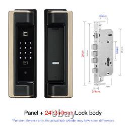 Smart Door Lock Fingerprint Security Accueil Mot De Passe Biométrique Clé IC Carte Déverrouillage