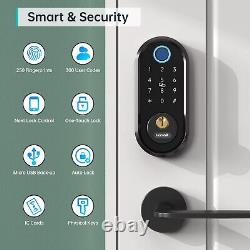 Smart Door Lock, Hornbill 8-en-1 Serrure de Porte à Entrée sans Clé avec Empreinte Digitale