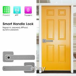 Smart Electronic Door Lock App Empreinte De Doigt Mot De Passe Keyless Maison Touch Clavier