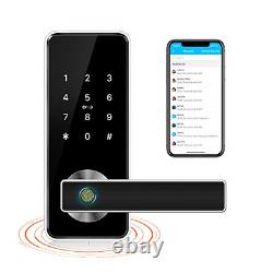 Smart Fingerprint Verrouillage De Porte Sans Clé Verrouillage De Porte Bluetooth App Contrôle De Carte