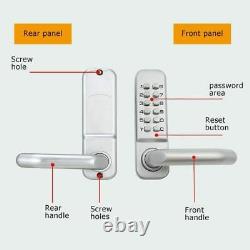 Smart Keyless Porte Serrure Mécanique Clavier Password Entry Home Security 60mm Latc
