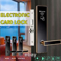 Smart Lock Code Électronique Porte Carte Clavier Digital Keyless Security Hotel