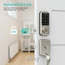 Smart Lock Entrée Sans Clé Deadbolt Porte Lockshornbill Smart Lock Porte Avantdig