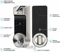 Smart Lock Fingerprint Door Lock Smart Deadbolt Avec Keypad 5-en-1 Entrée Sans Clé