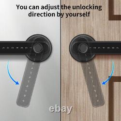 Smart Lock Porte D'entrée Sans Clé Avec Clé Ttlock App Usb Pour La Maison Garage School