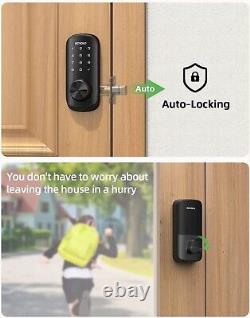 Smart Lock Revolo Smart Wifi Verrouillage De Porte Sans Clé Verrouillage De Porte Avec Écran Tactile