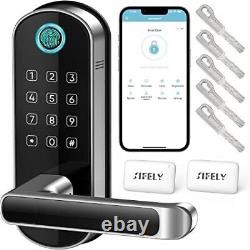 Smart Lock, Serrure de porte sans clé, Serrure à empreinte digitale, Serrure numérique de porte.