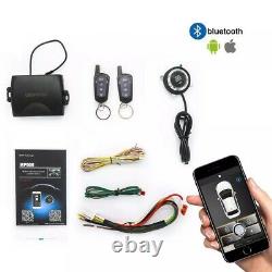 Smart Phone Control Car Alarm System Kit Démarrer Moteur Serrure Déverrouiller Porte Sans Clé