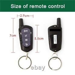 Smart Phone Control Car Alarm System Kit Démarrer Moteur Serrure Déverrouiller Porte Sans Clé