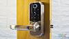 Smonet Zns H001 Smart Door Lock Déboîtage Installer Et Passer En Revue