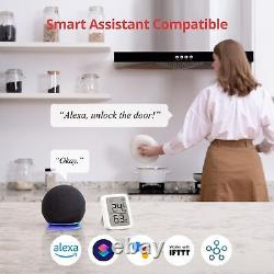 SwitchBot Wi-Fi Smart Lock avec clavier Serrure sans clé pour porte d'entrée principale Élec