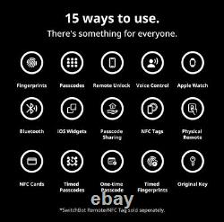 SwitchBot WiFi Serrure Intelligente Pro avec Clavier Tactile, Entrée Sans Clé par Empreinte Digitale