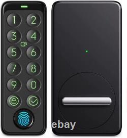 SwitchBot WiFi Smart Lock avec clavier tactile, serrure à empreinte digitale, entrée sans clé