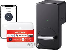 Switchbot Smart Lock Wifi, Serrure de porte sans clé, Serrure de porte intelligente pour la porte d'entrée principale.