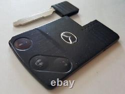 Télécommande d'entrée sans clé d'origine pour Mazda 07-11, clé intelligente OEM vierge non coupée, insert USA.