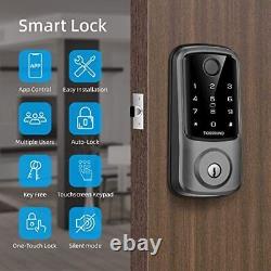 Tigerking Smart Lock Verrouillage De Porte D'entrée Sans Clé Avec Bluetooth Biometric Fingerp