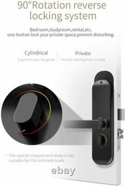Touchscreen Fingerprint Smart Lock, Porte D'entrée Sans Clé Électronique Lock Vente