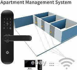 Touchscreen Fingerprint Smart Lock, Porte D'entrée Sans Clé Électronique Lock Vente