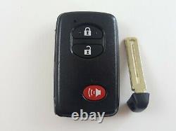 Toyota Highlander 08-13 D'origine À Distance Smart Key Moins Entrée Blank Uncut Insert