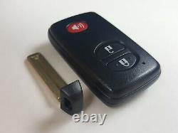 Toyota Original Land Cruiser 10-12 Fob Oem À Distance Smart Key Moins Entrée Sans Coupe Suv