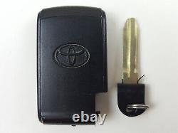 Toyota Prius D'origine 04-09 Logo Noir Oem Smart Key Moins D'entrée À Distance Fob Car