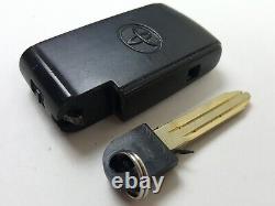 Toyota Prius D'origine 04-09 Logo Noir Oem Smart Key Moins D'entrée À Distance Fob Car