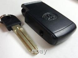 Toyota Prius D'origine 04-09 Logo Noir Oem Smart Key Moins D'entrée À Distance Fob Car