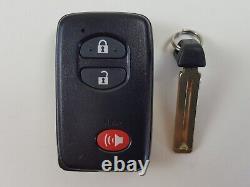 Toyota Rav4 10-12 Oem Smart Key D'origine Moins D'entrée Fob À Distance Sans Coupe Voiture Gne USA