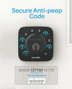 Ultraloq Smart Door Lock U-bolt, 5-en-1 Porte D'entrée Sans Clé Avec Bluetooth