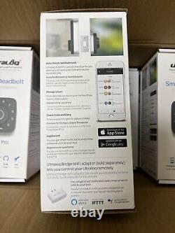 Ultraloq Smart U-bolt Pro Smart Lock Avec Capteur De Porte Empreinte De Doigt Clavier Bt