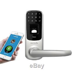 Ultraloq Ul3 Bt Bluetooth Activé Et Écran Tactile D'empreintes Digitales Sans Clé Smart Lock
