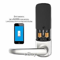 Ultraloq Ul3 Bt Empreinte Digitale Numérique Bluetooth Application De Verrouillage De Porte Intelligente Sans Clé