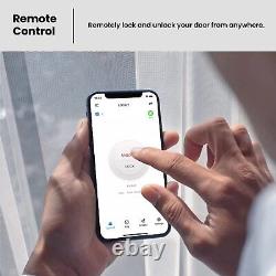 Verrou de porte intelligent Lockly Secure Pro Wi-Fi sans clé avec clavier PIN Genie