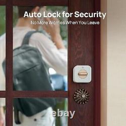 Verrou de porte sans clé Anona Holo Wi-Fi Smart Lock avec contrôle à distance de l'application Auto-Lock