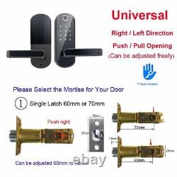 Verrouillage D'empreintes Digitales Biométriques Bluetooth Digital Smart Door Lock Keyless Electronic