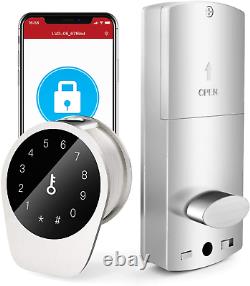 Verrouillage De Porte D'entrée Sans Clé De Geek Smart Lock Deadbolt, Biometric Et App