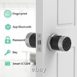 Verrouillage De Porte Intelligent Geek, Empreinte Digitale Et Écran Tactile Sans Clé, Bluetooth Sécurisé, Facile