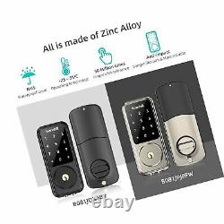 Verrouillage Intelligent Entrée Sans Clé Verrouillages De Porte De Culot, Porte Avant De Hornbill Smart Lock, D